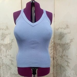 NWOT Knit Stretch Halter Top